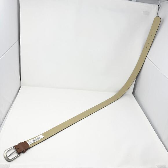 Time and Tru Brown Floral Embroidered Vegan Leather Belt Boho Women's Plus Sz 2X - Picture 10 of 12